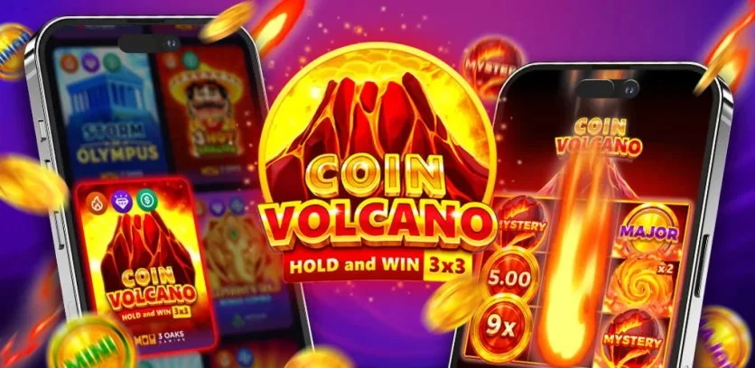 Coin Volcano play